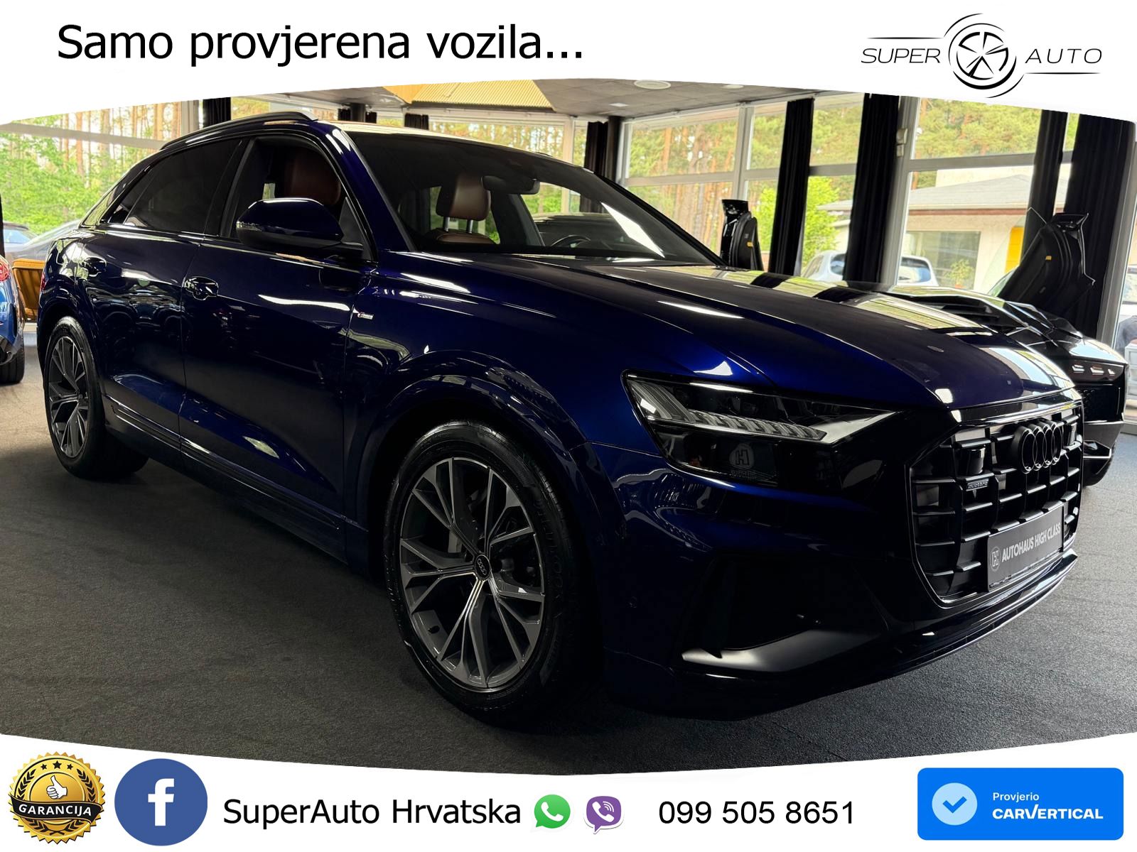 Audi Q8 50 TDI V6 (286 KS) quattro Tiptronic