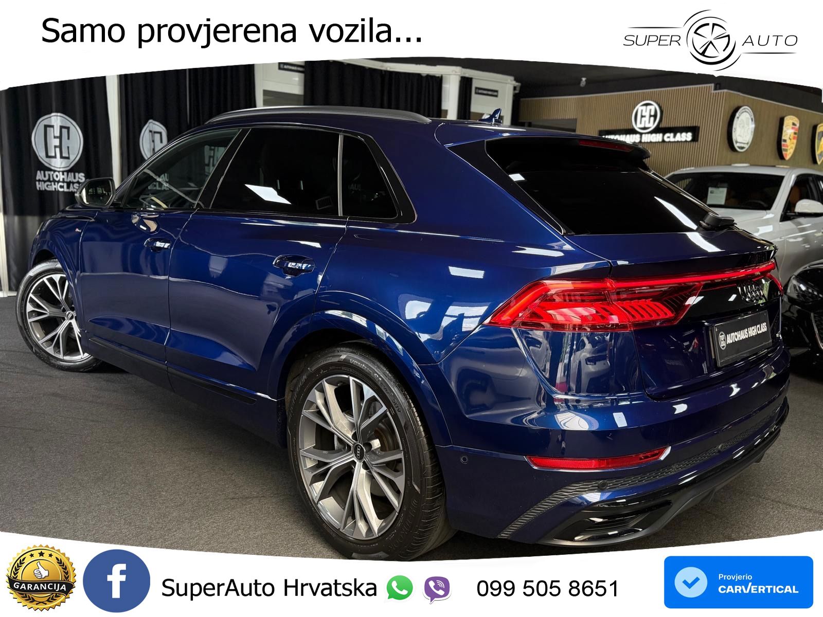 Audi Q8 50 TDI V6 (286 KS) quattro Tiptronic