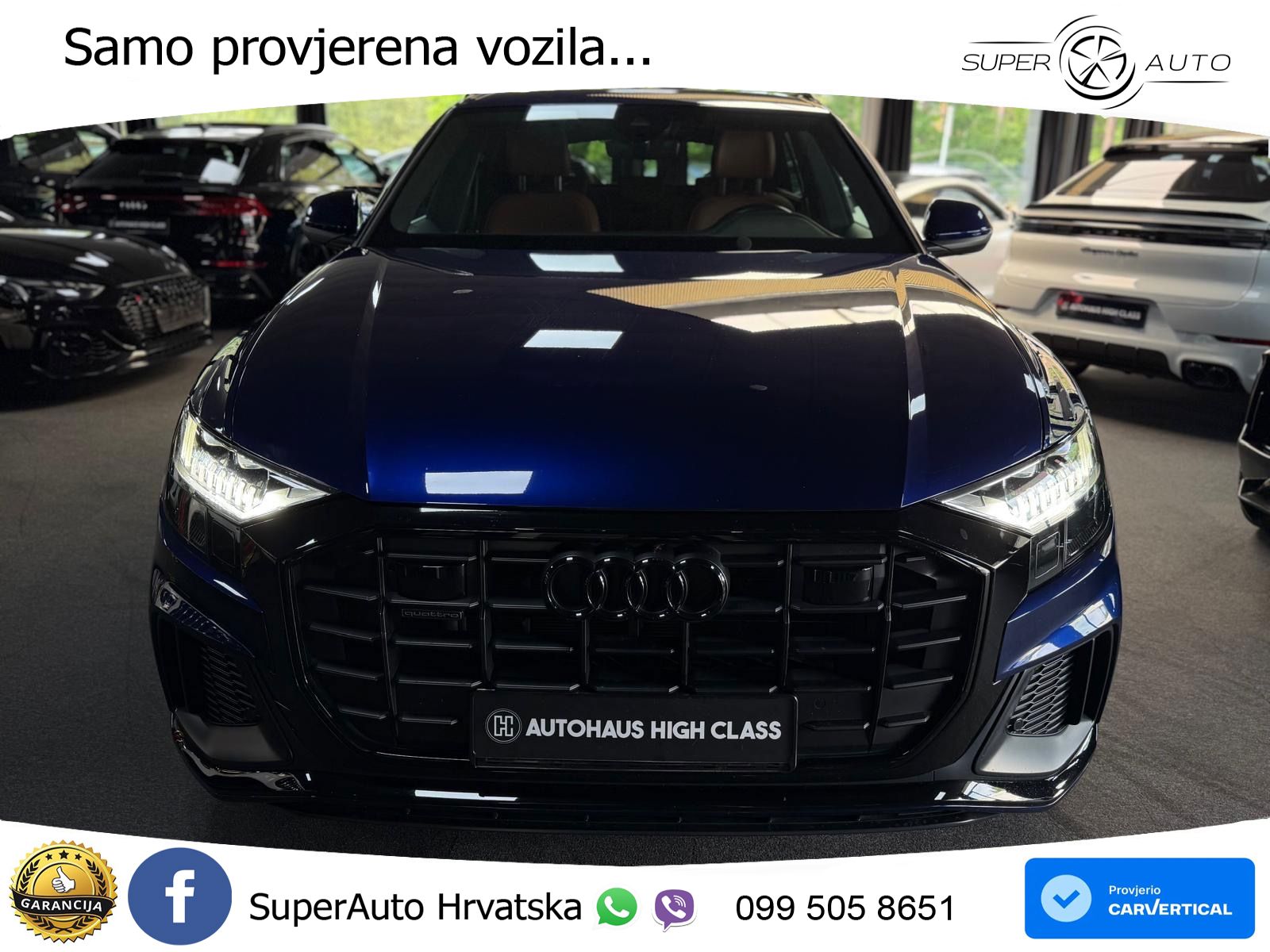 Audi Q8 50 TDI V6 (286 KS) quattro Tiptronic