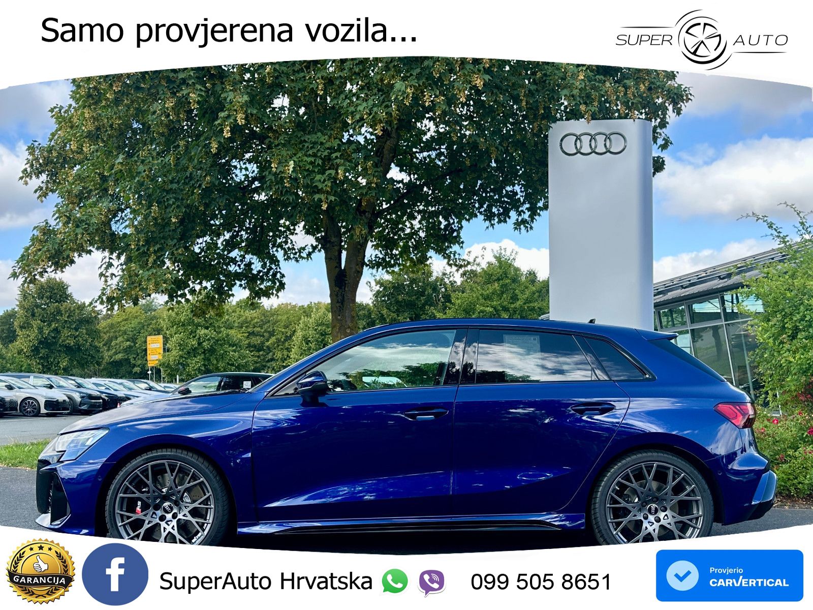 Audi RS3 Sedan 2.5 TFSI (400 KS) quattro S tronic LED+GR SJED+ACC