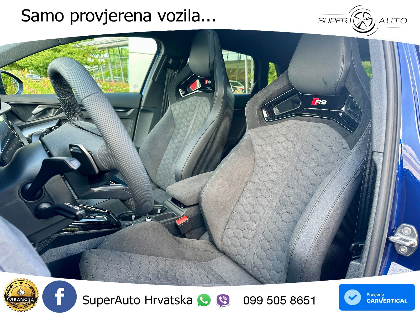 Audi RS3 Sedan 2.5 TFSI (400 KS) quattro S tronic LED+GR SJED+ACC