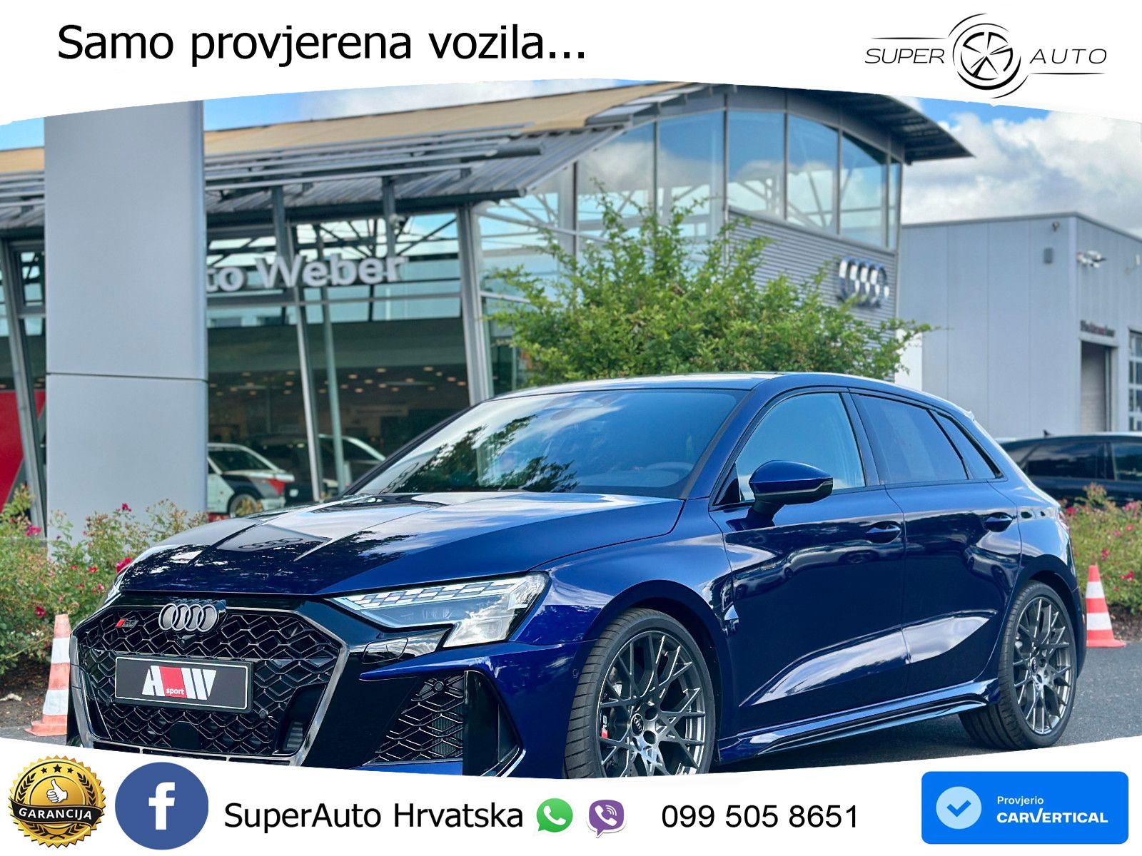 Audi RS3 Sedan 2.5 TFSI (400 KS) quattro S tronic LED+GR SJED+ACC