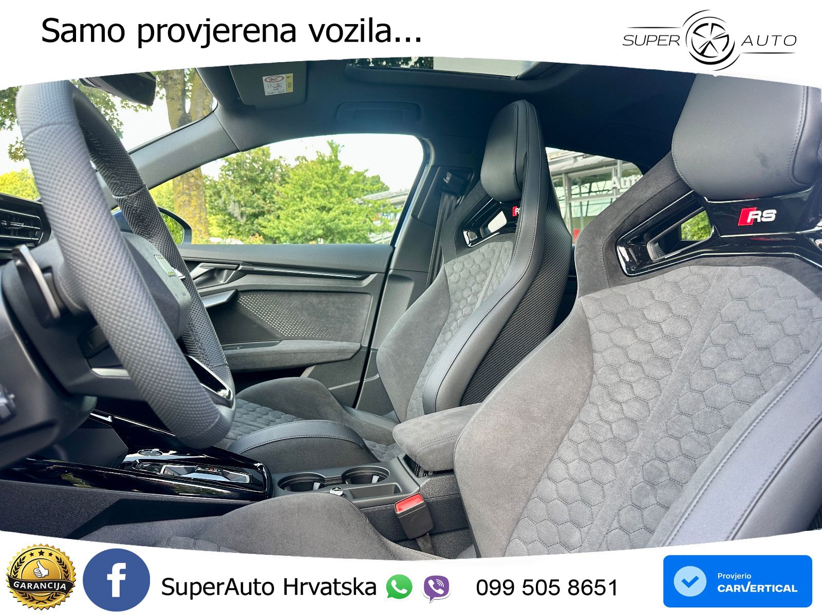 Audi RS3 Sedan 2.5 TFSI (400 KS) quattro S tronic LED+GR SJED+ACC