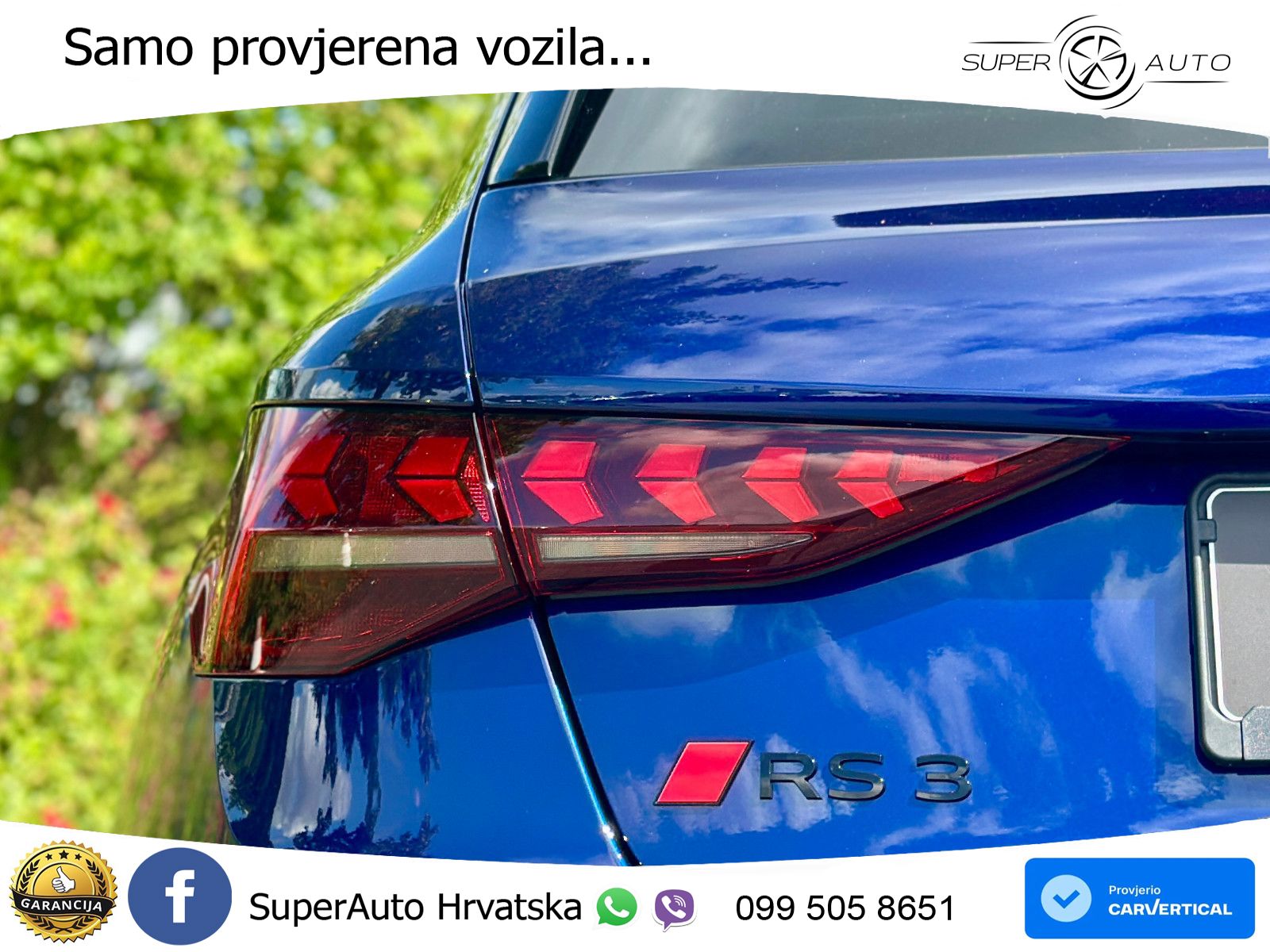 Audi RS3 Sedan 2.5 TFSI (400 KS) quattro S tronic LED+GR SJED+ACC