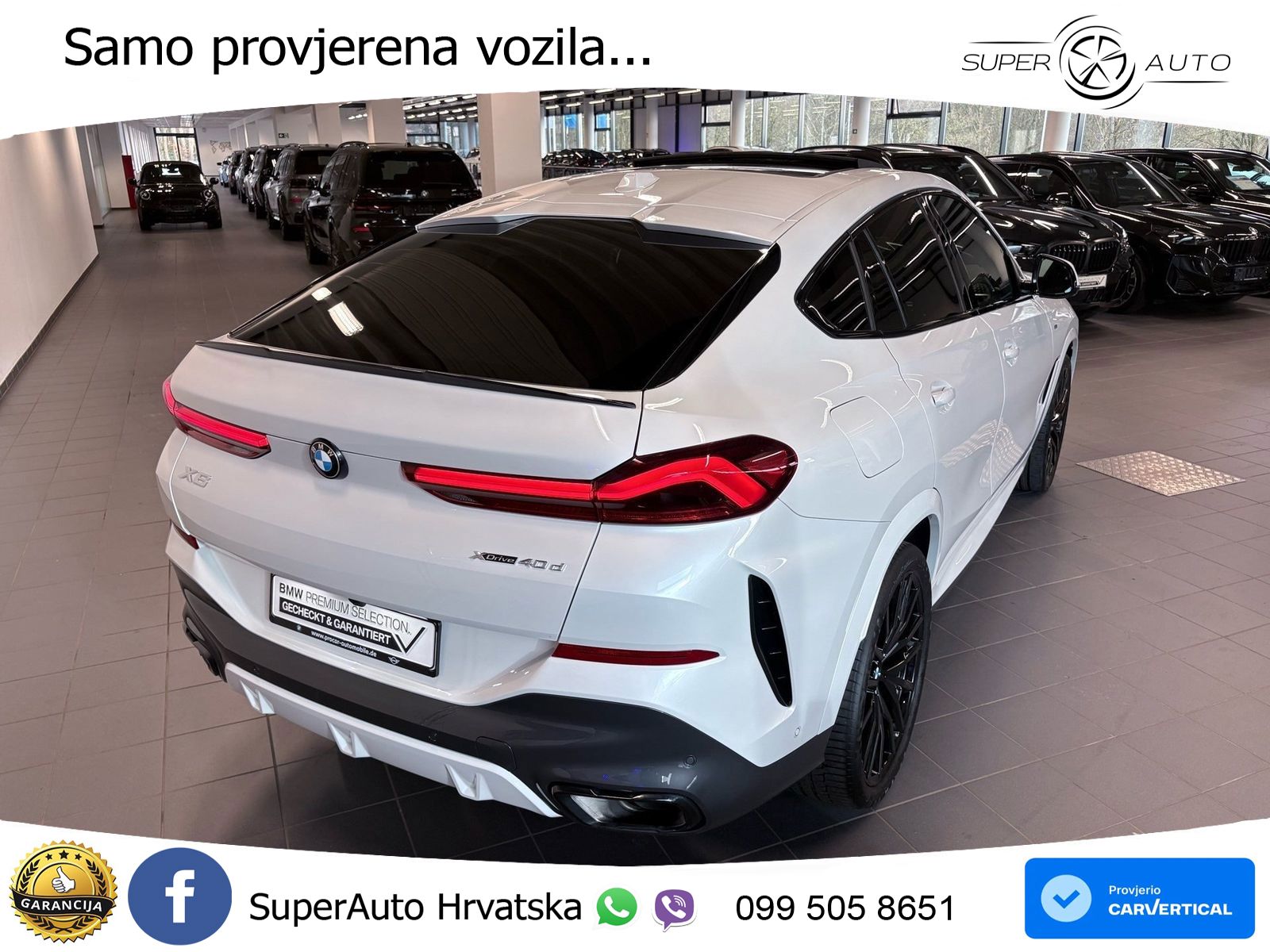 BMW X6 40d (352 KS) xDrive Steptronic M Sport LED+GR SJED+ACC