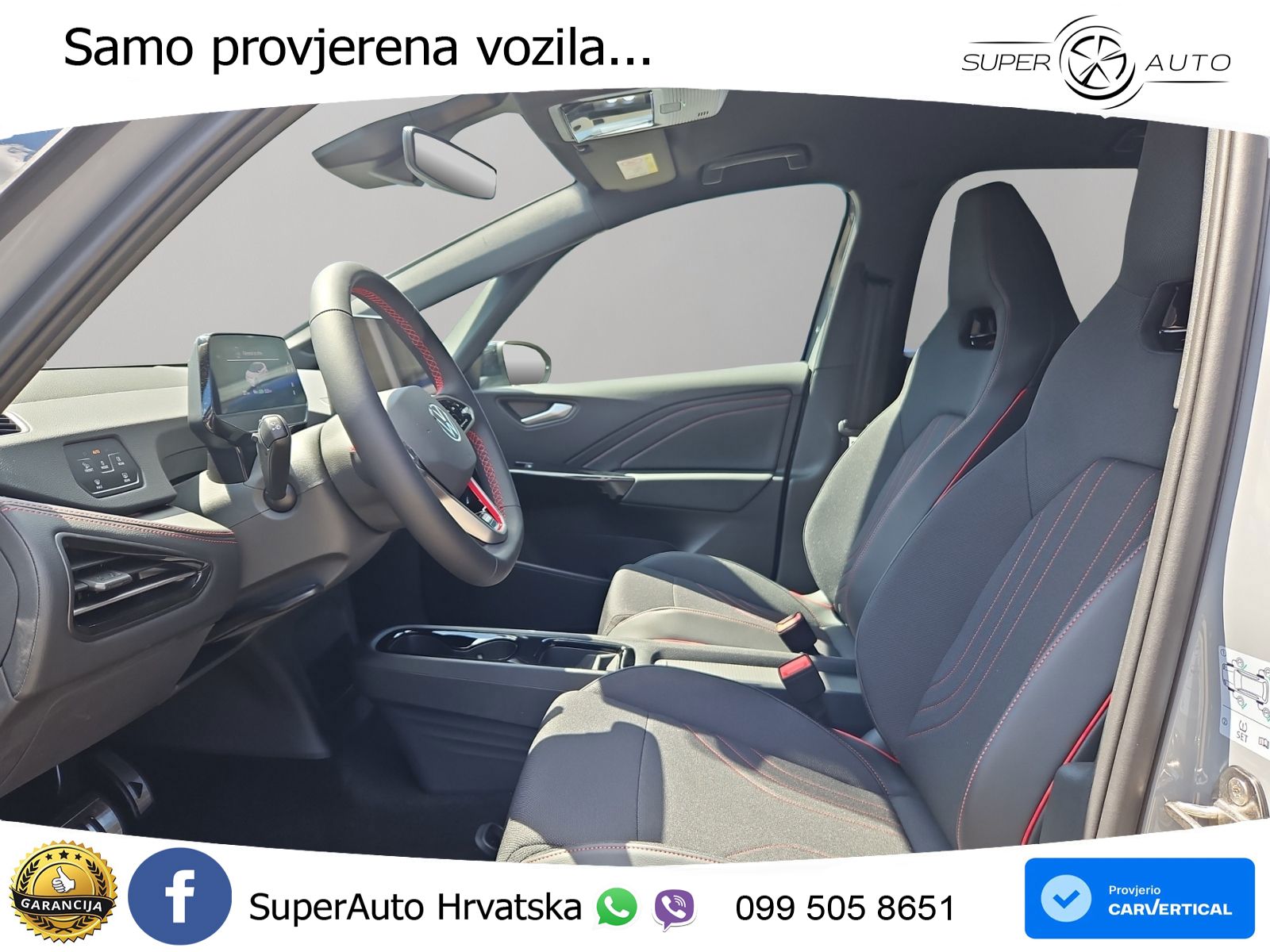 Volkswagen ID.3 GTX Performance 84 kWh (326 KS) LED+GR SJED+ACC