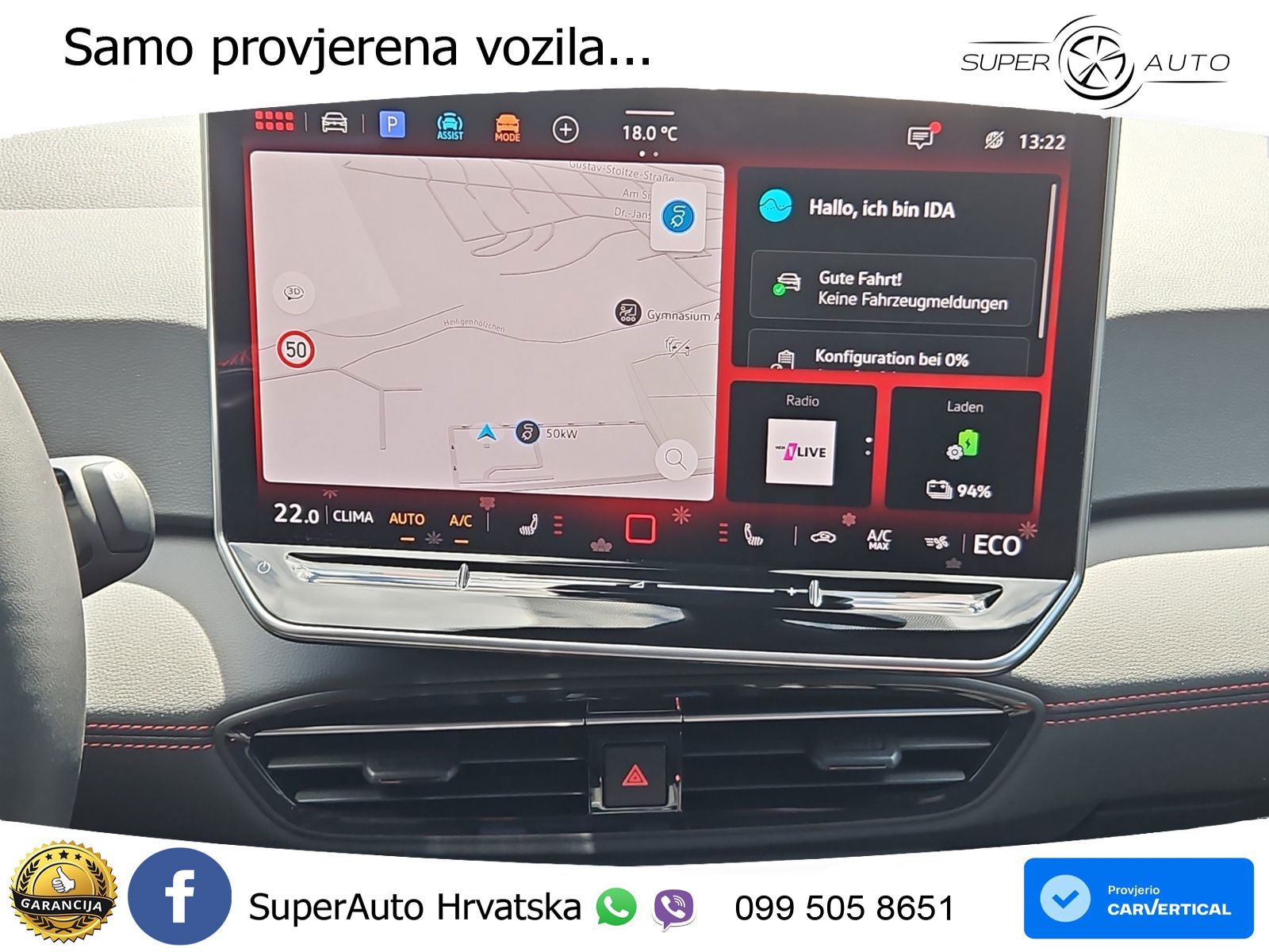 Volkswagen ID.3 GTX Performance 84 kWh (326 KS) LED+GR SJED+ACC