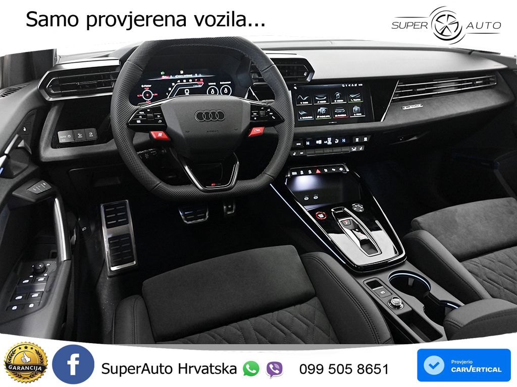 Audi RS3 Sedan 2.5 TFSI (400 KS) quattro S tronic LED+GR SJED+ACC