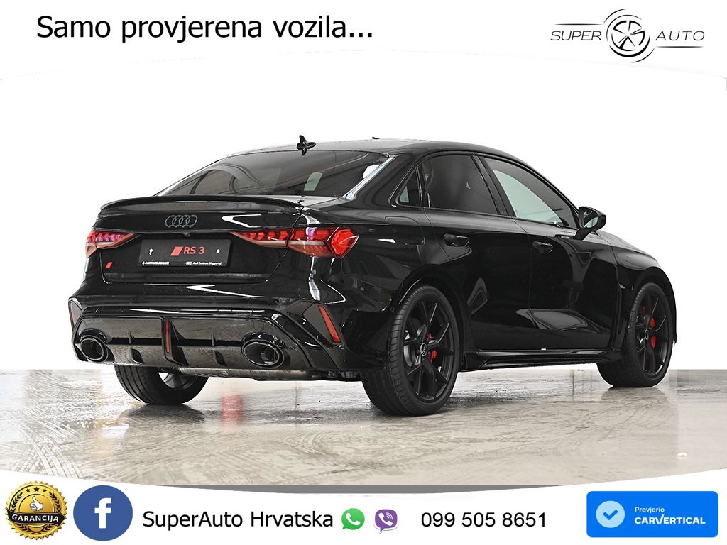 Audi RS3 Sedan 2.5 TFSI (400 KS) quattro S tronic LED+GR SJED+ACC