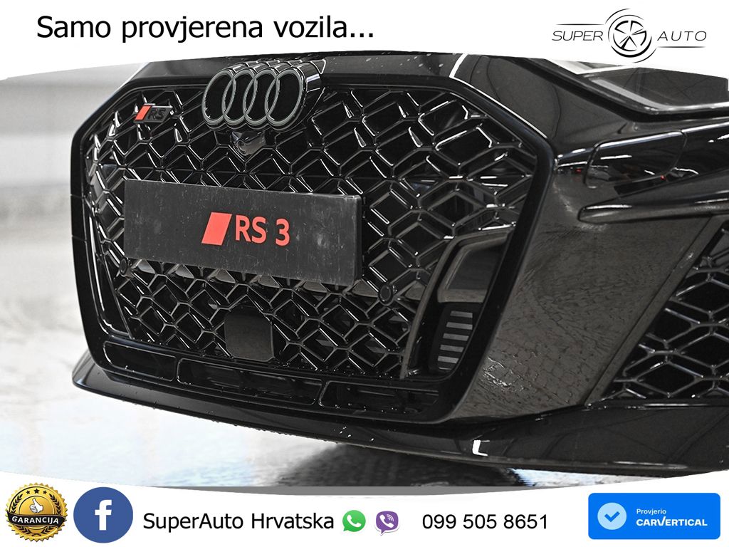 Audi RS3 Sedan 2.5 TFSI (400 KS) quattro S tronic LED+GR SJED+ACC