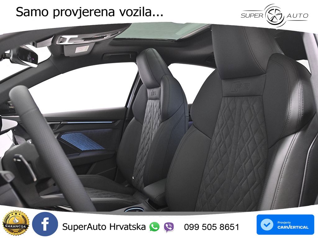 Audi RS3 Sedan 2.5 TFSI (400 KS) quattro S tronic LED+GR SJED+ACC
