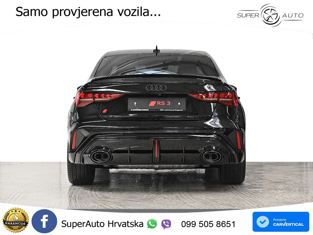 Audi RS3 Sedan 2.5 TFSI (400 KS) quattro S tronic LED+GR SJED+ACC