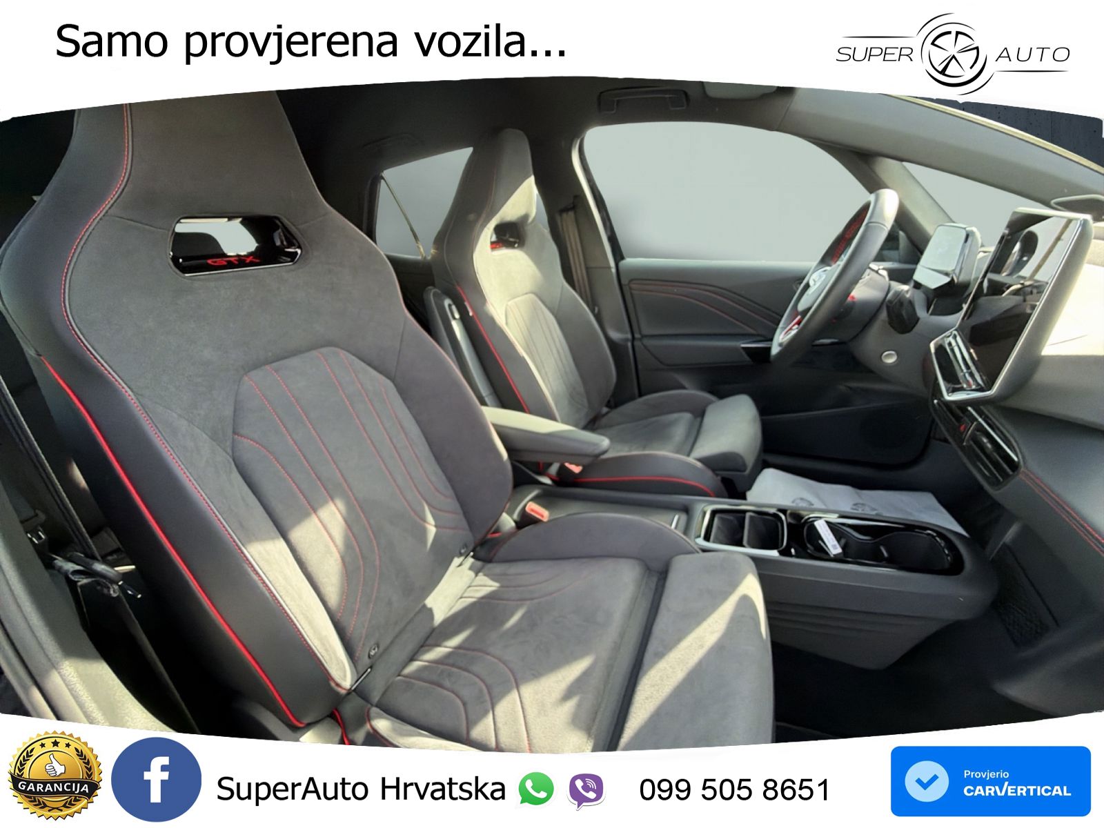 Volkswagen ID.3 GTX Performance 84 kWh (326 KS) LED+GR SJED+ACC