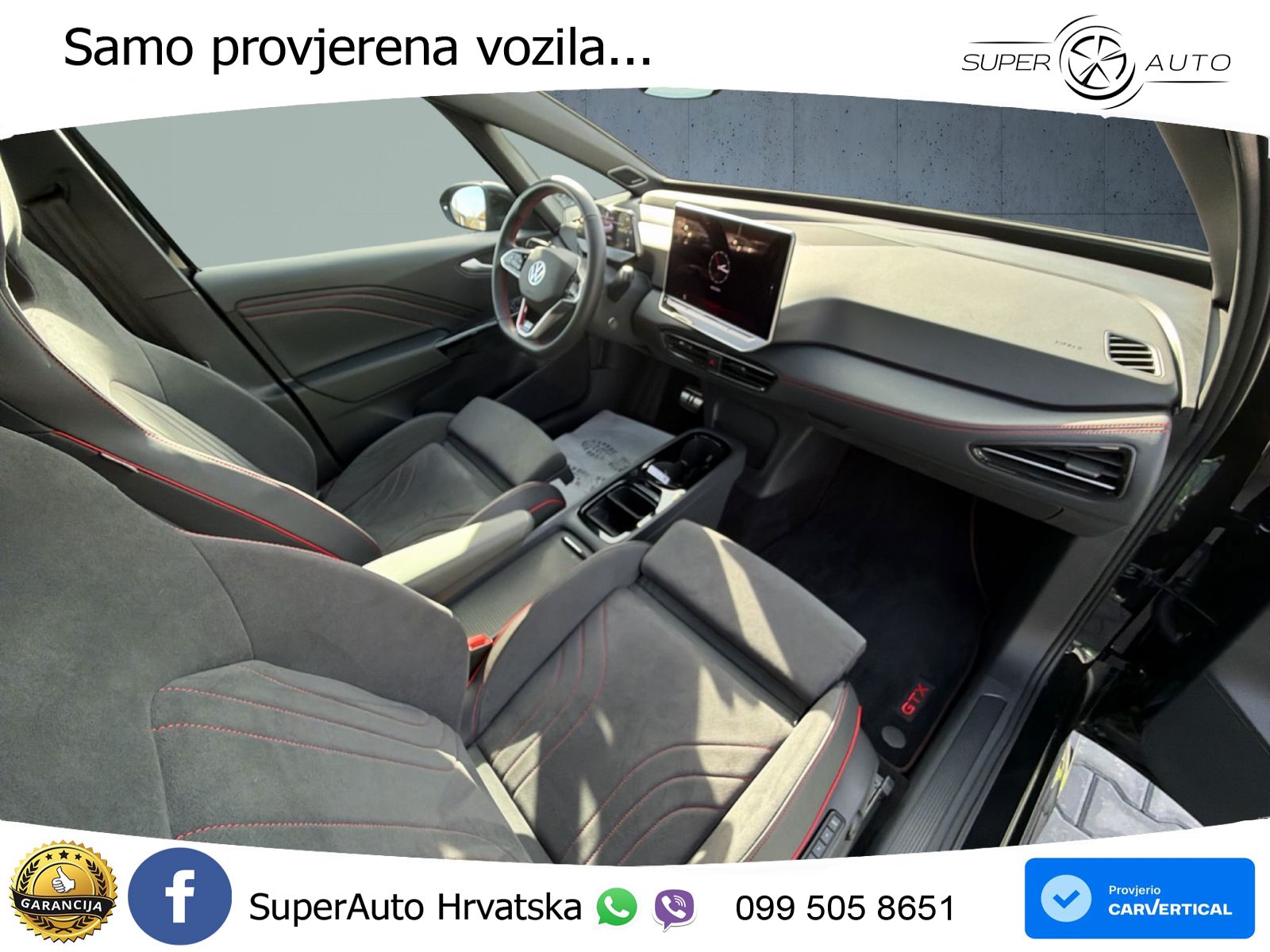 Volkswagen ID.3 GTX Performance 84 kWh (326 KS) LED+GR SJED+ACC