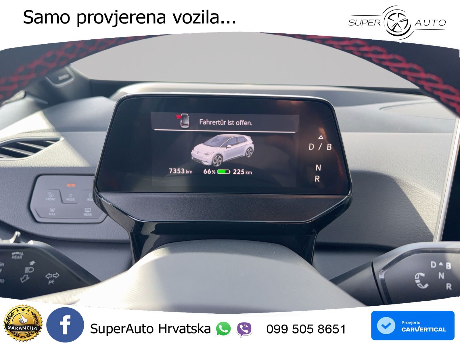 Volkswagen ID.3 GTX Performance 84 kWh (326 KS) LED+GR SJED+ACC