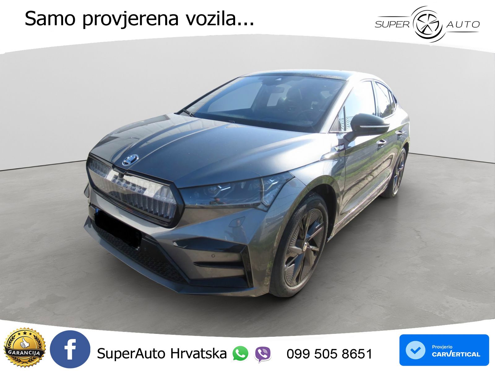 Škoda Enyaq Coupe iV RS 82 kWh (299 KS) AWD Lounge LED+GR SJED+ACC