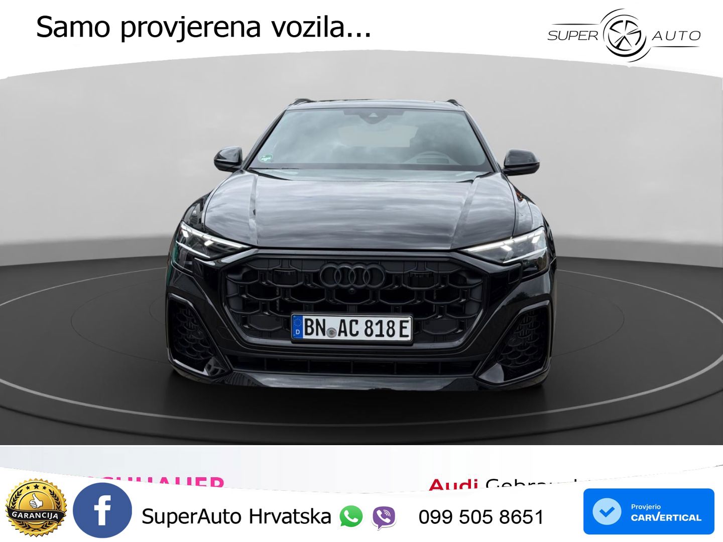 Audi Q8 55 TFSIe V6 (394 KS) quattro Tiptronic