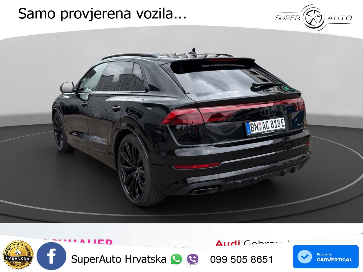 Audi Q8 55 TFSIe V6 (394 KS) quattro Tiptronic