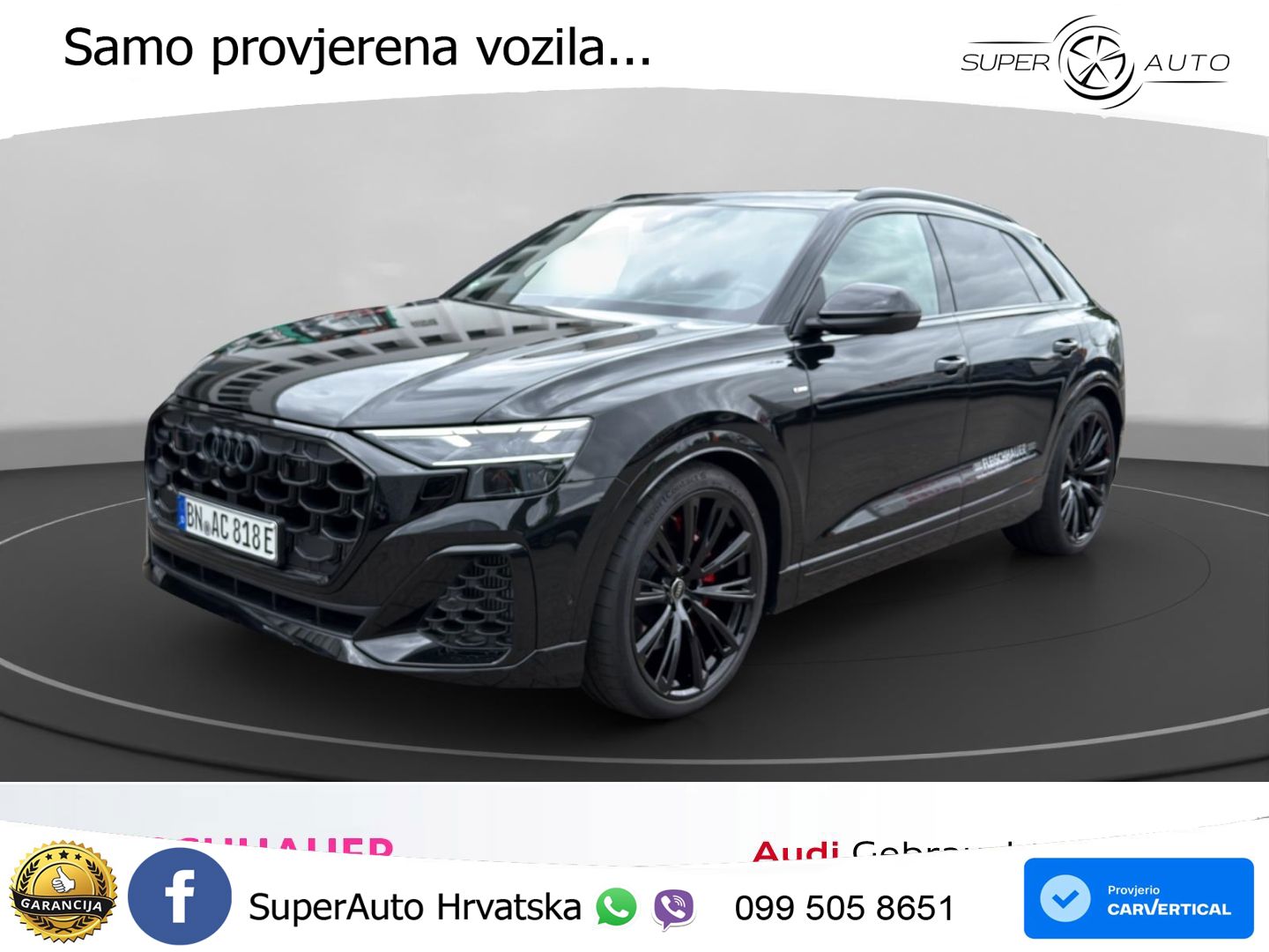 Audi Q8 55 TFSIe V6 (394 KS) quattro Tiptronic