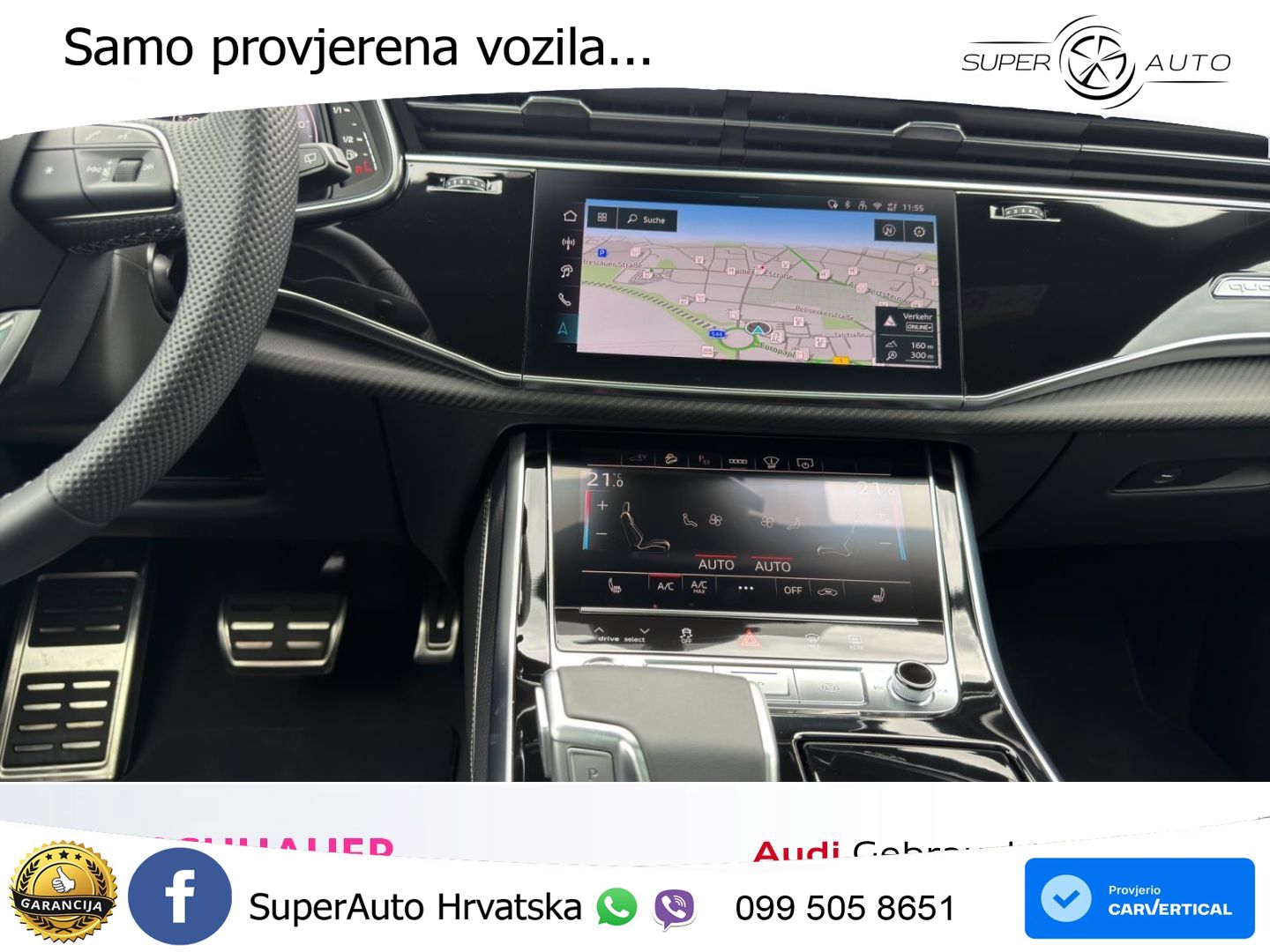 Audi Q8 55 TFSIe V6 (394 KS) quattro Tiptronic