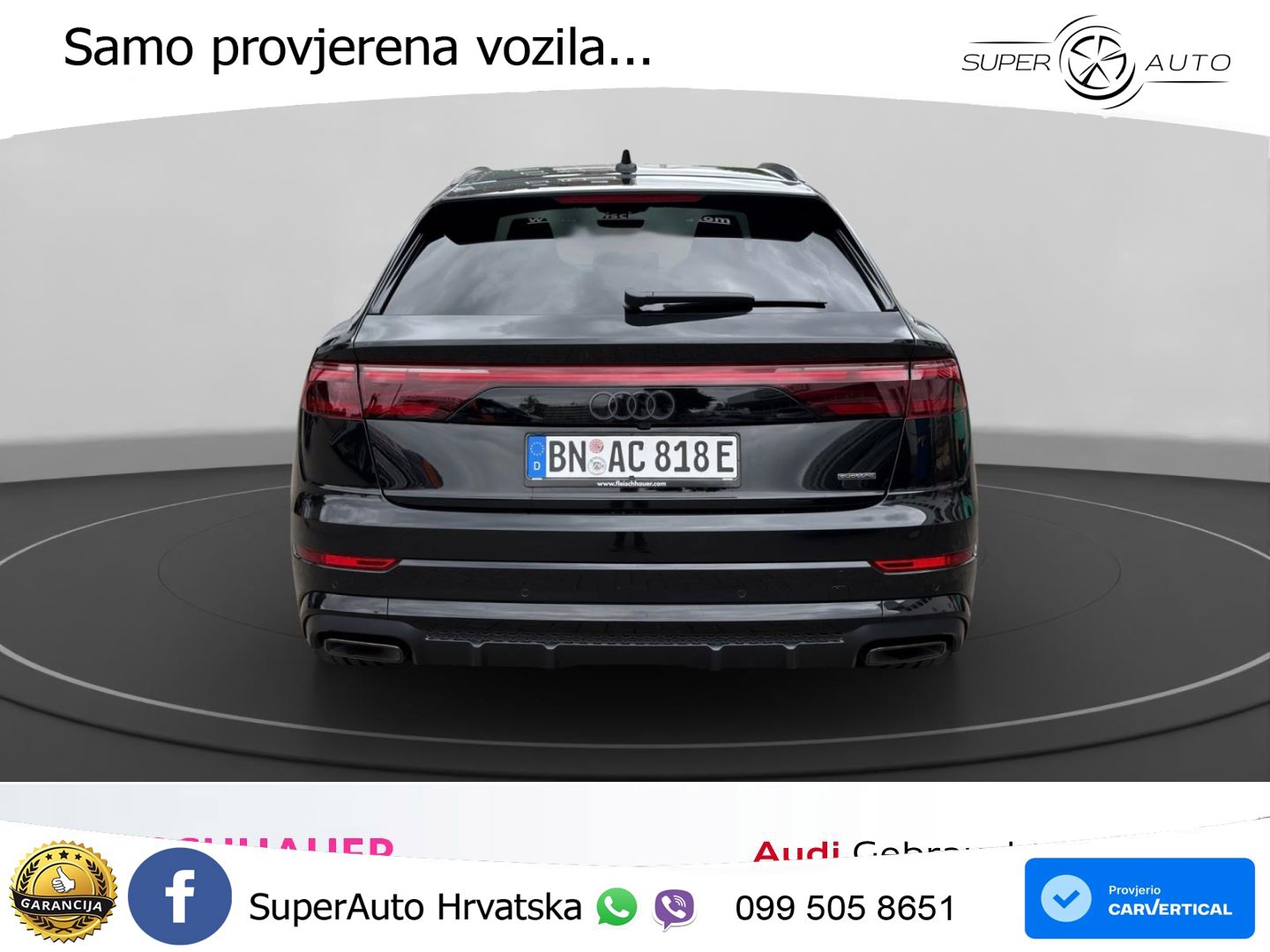 Audi Q8 55 TFSIe V6 (394 KS) quattro Tiptronic