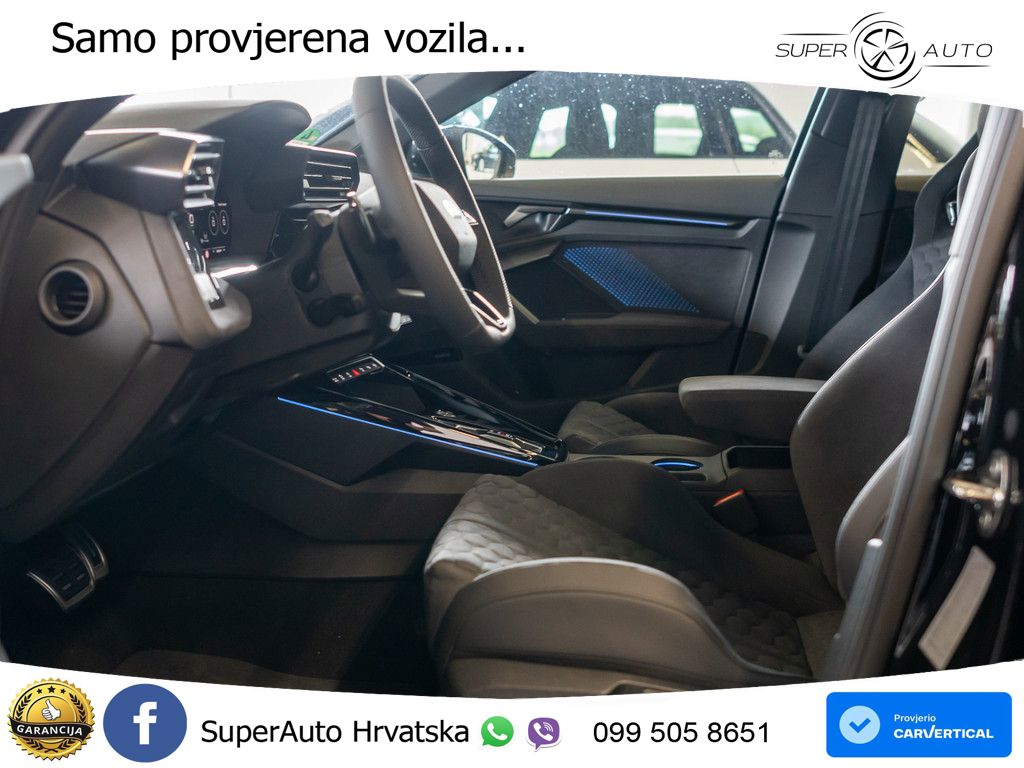 Audi RS3 Sportback 2.5 TFSI (400 KS) quattro S tronic LED+GR SJED+ACC