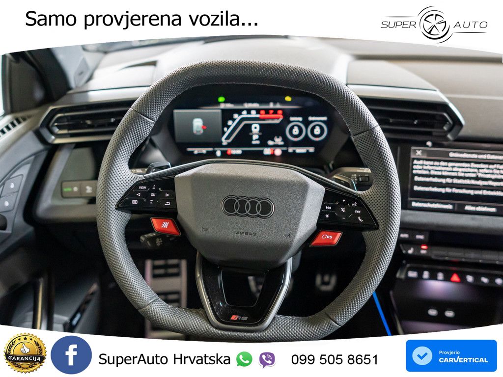 Audi RS3 Sportback 2.5 TFSI (400 KS) quattro S tronic LED+GR SJED+ACC