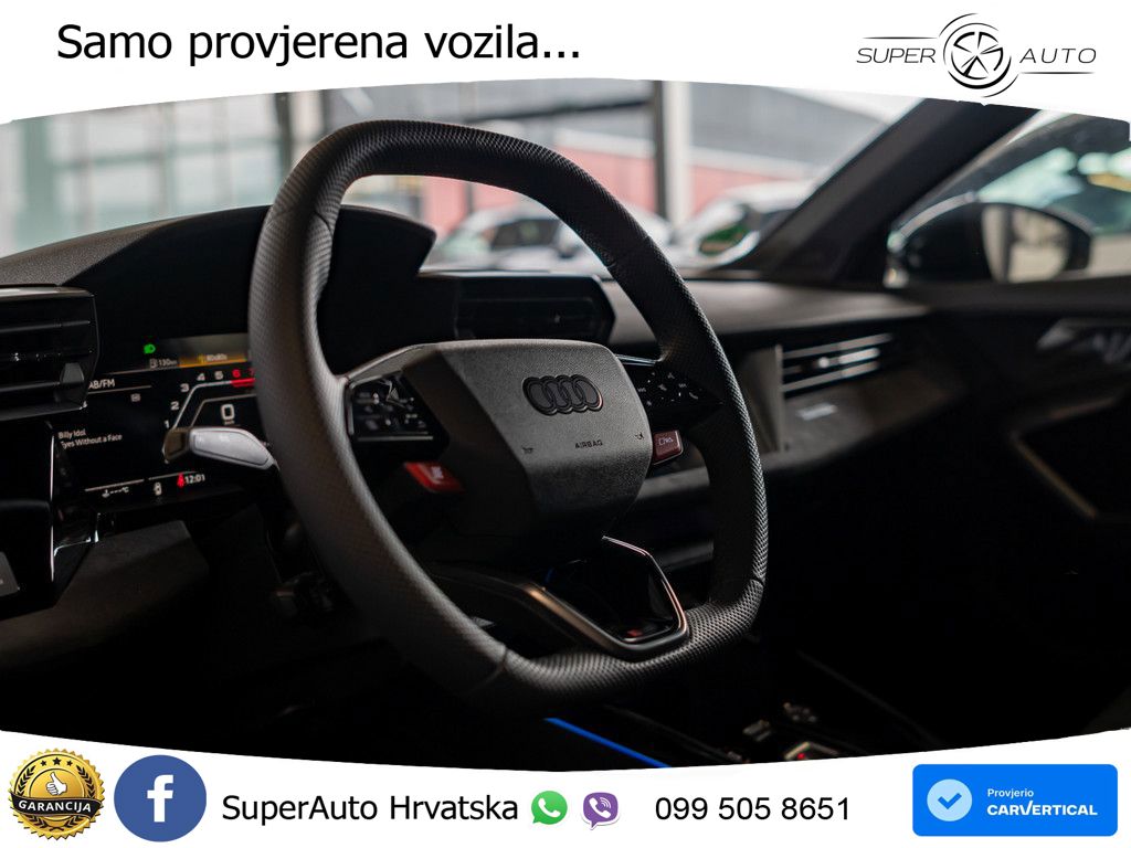 Audi RS3 Sportback 2.5 TFSI (400 KS) quattro S tronic LED+GR SJED+ACC