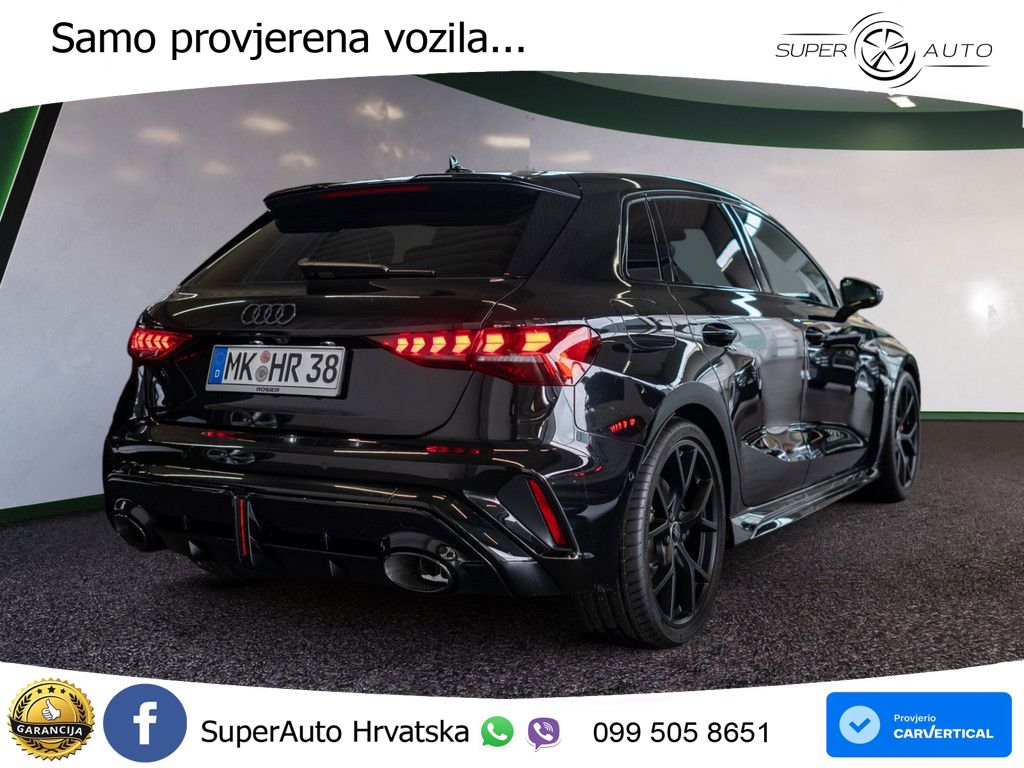 Audi RS3 Sportback 2.5 TFSI (400 KS) quattro S tronic LED+GR SJED+ACC
