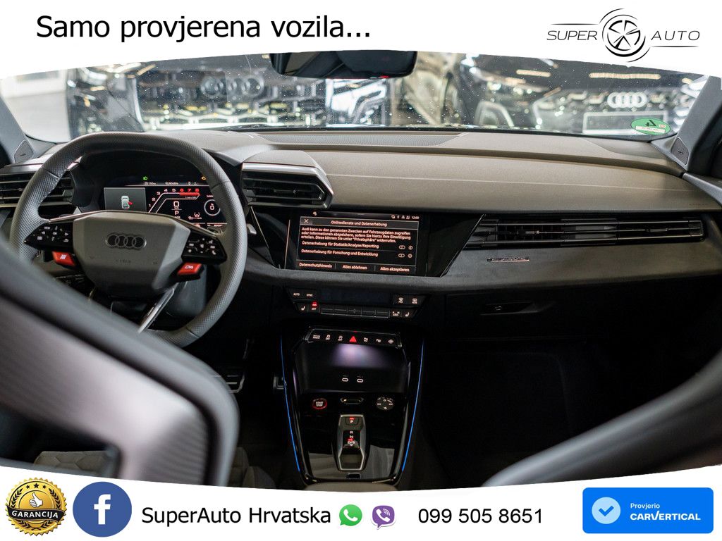 Audi RS3 Sportback 2.5 TFSI (400 KS) quattro S tronic LED+GR SJED+ACC