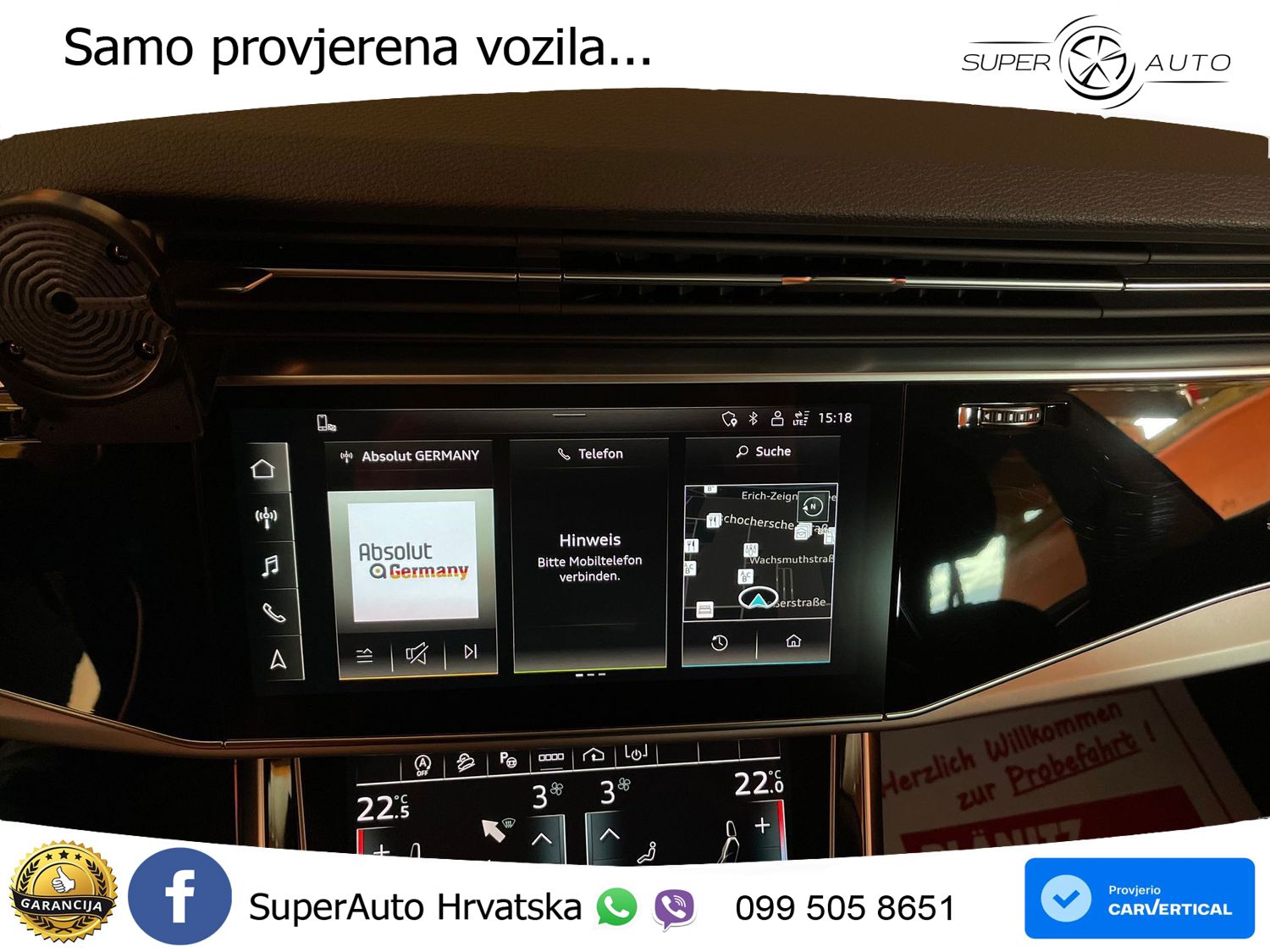Audi Q8 50 TDI V6 (286 KS) quattro Tiptronic