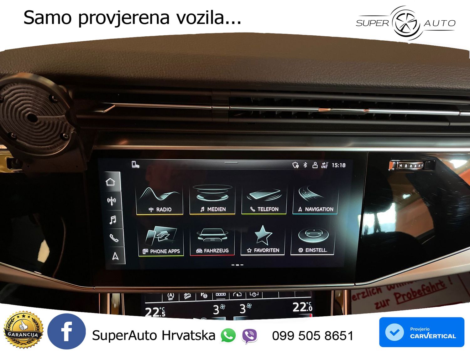 Audi Q8 50 TDI V6 (286 KS) quattro Tiptronic