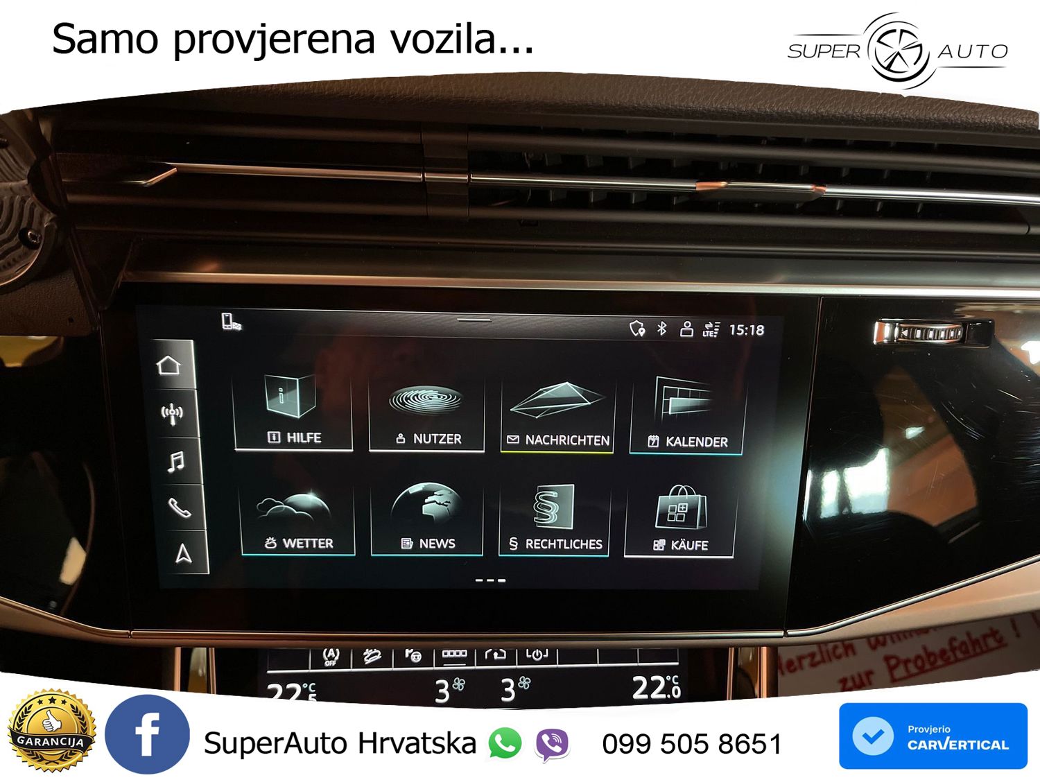 Audi Q8 50 TDI V6 (286 KS) quattro Tiptronic