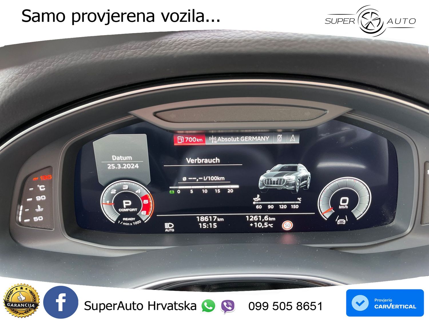 Audi Q8 50 TDI V6 (286 KS) quattro Tiptronic