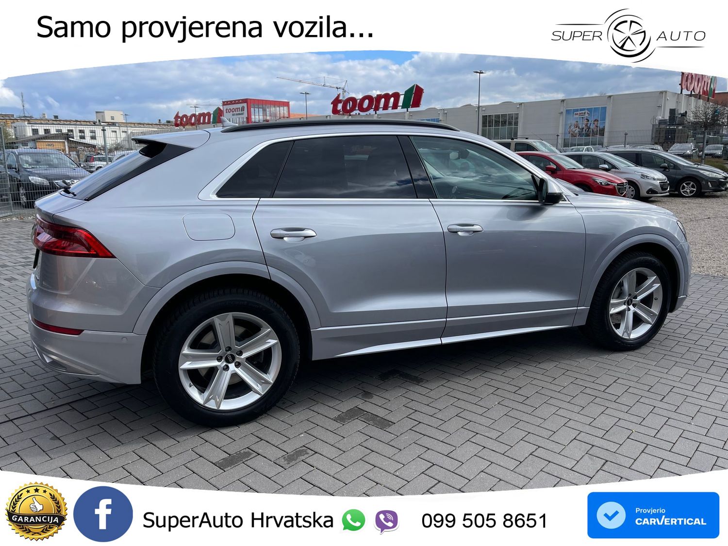 Audi Q8 50 TDI V6 (286 KS) quattro Tiptronic