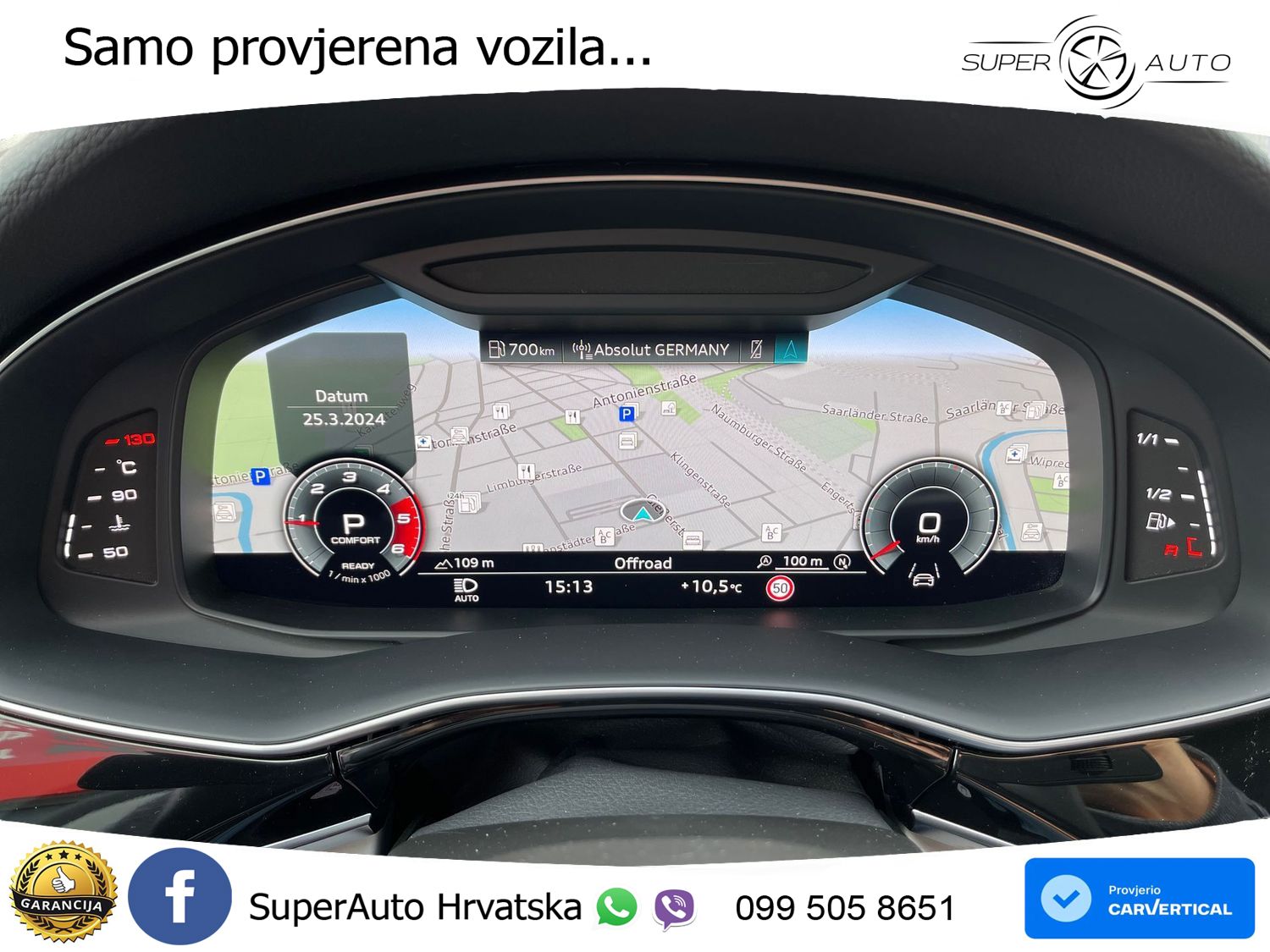 Audi Q8 50 TDI V6 (286 KS) quattro Tiptronic