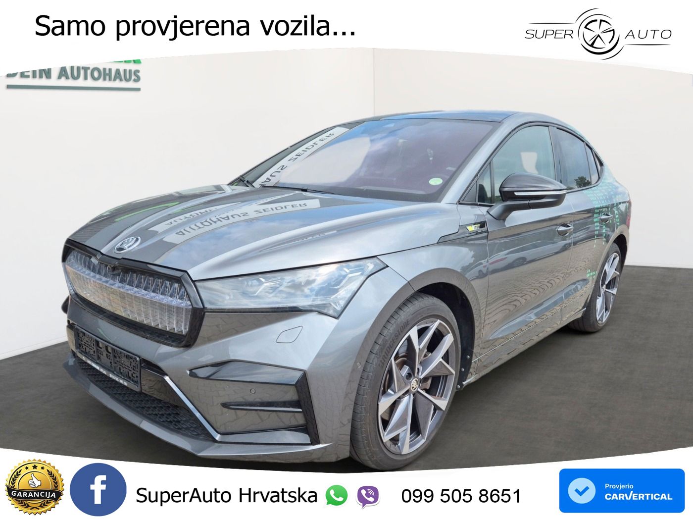 Škoda Enyaq Coupe iV RS 82 kWh (299 KS) AWD LED+GR SJED+ACC