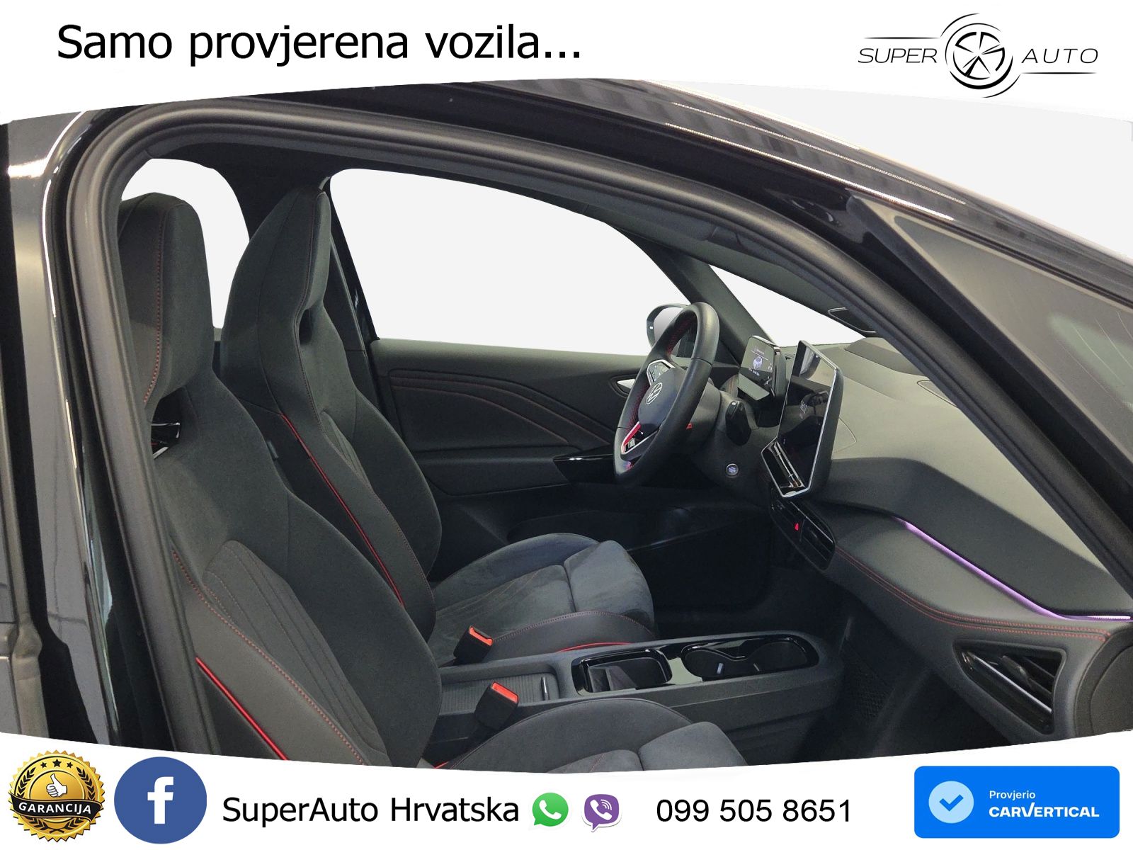Volkswagen ID.3 GTX Performance 84 kWh (326 KS) LED+GR SJED+ACC