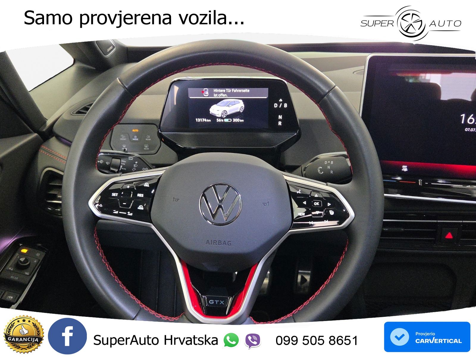 Volkswagen ID.3 GTX Performance 84 kWh (326 KS) LED+GR SJED+ACC