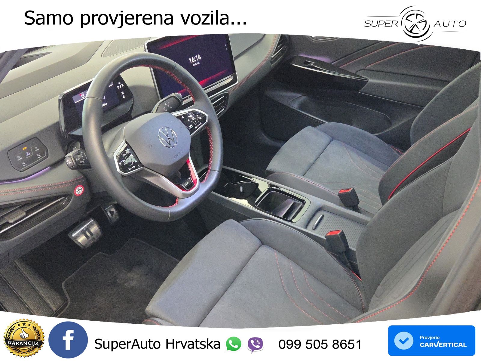 Volkswagen ID.3 GTX Performance 84 kWh (326 KS) LED+GR SJED+ACC