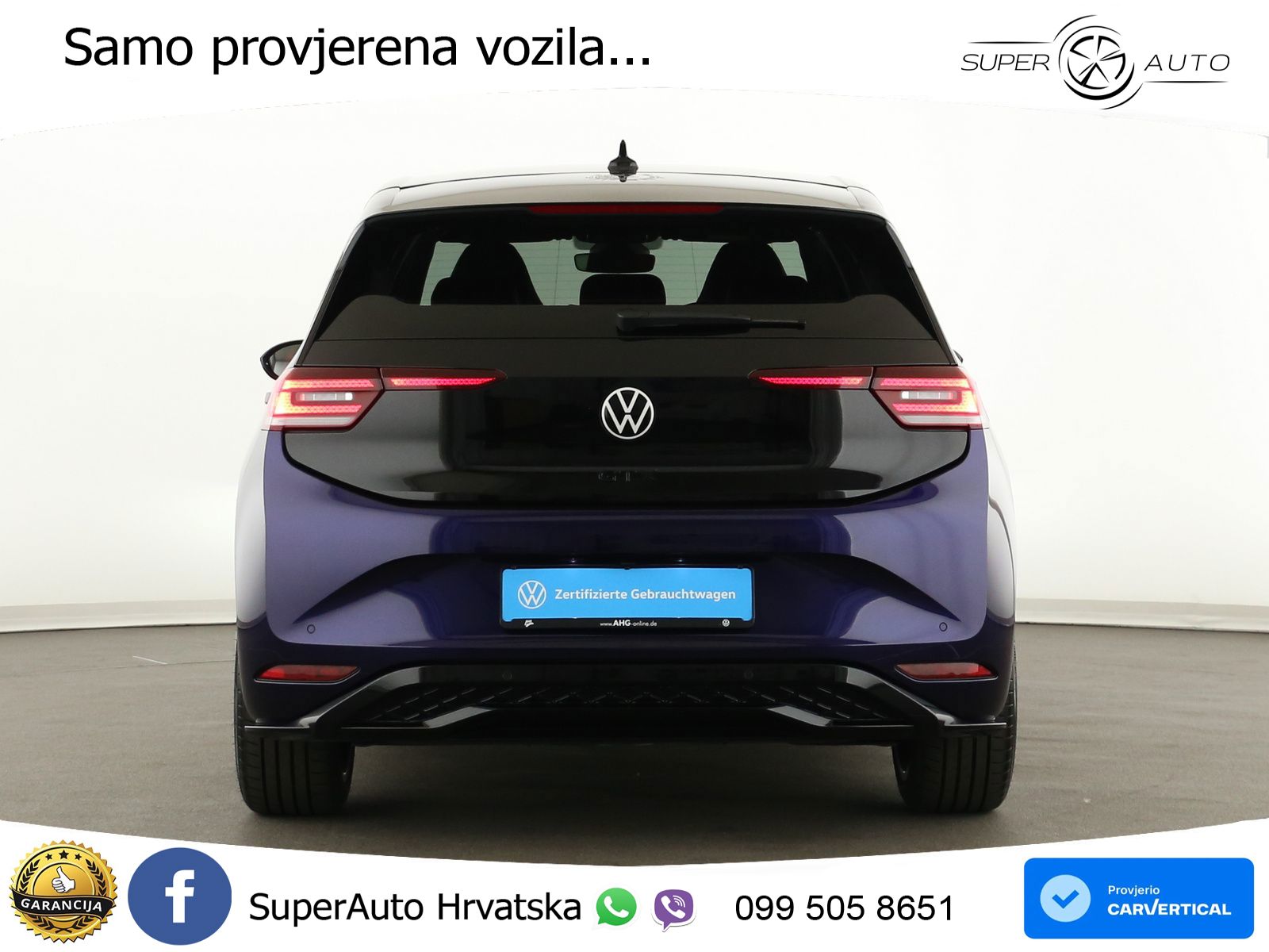 Volkswagen ID.3 GTX 84 kWh (286 KS) LED+GR SJED+ACC