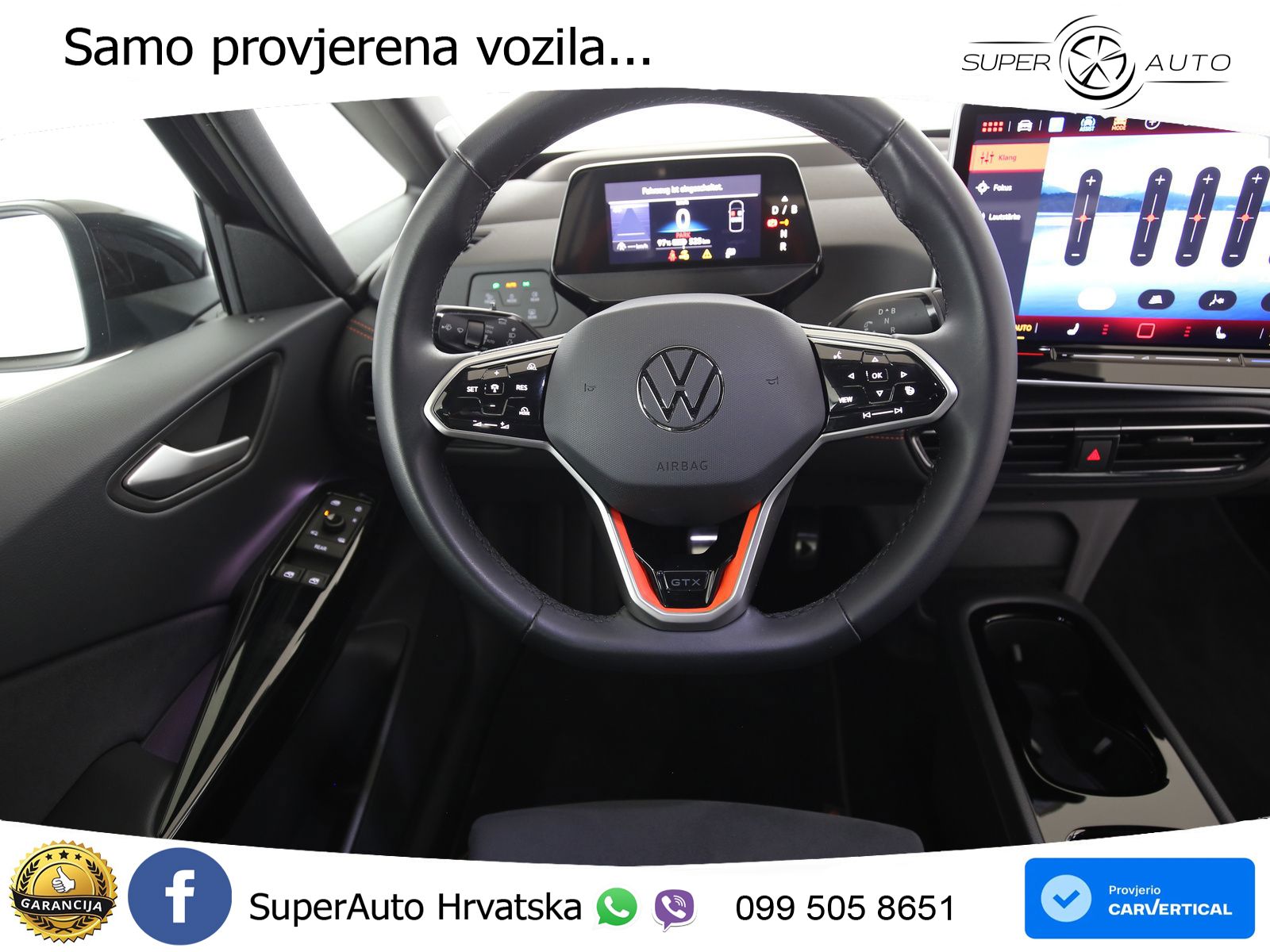 Volkswagen ID.3 GTX 84 kWh (286 KS) LED+GR SJED+ACC
