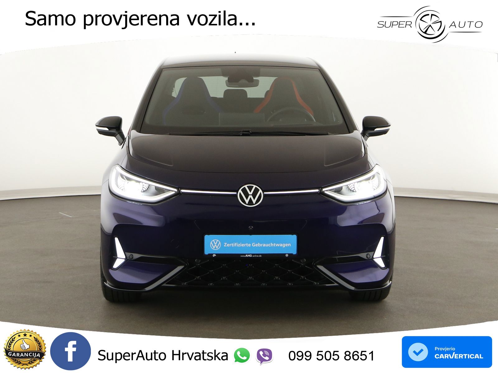 Volkswagen ID.3 GTX 84 kWh (286 KS) LED+GR SJED+ACC