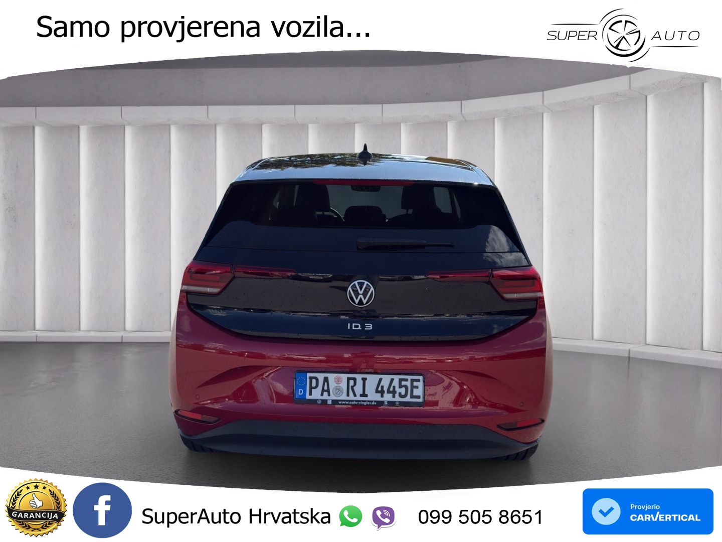 Volkswagen ID.3 Pro S 82 kWh (231 KS)