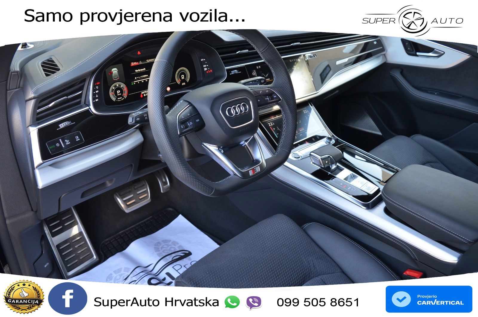 Audi Q8 50 TDI V6 (286 KS) quattro Tiptronic