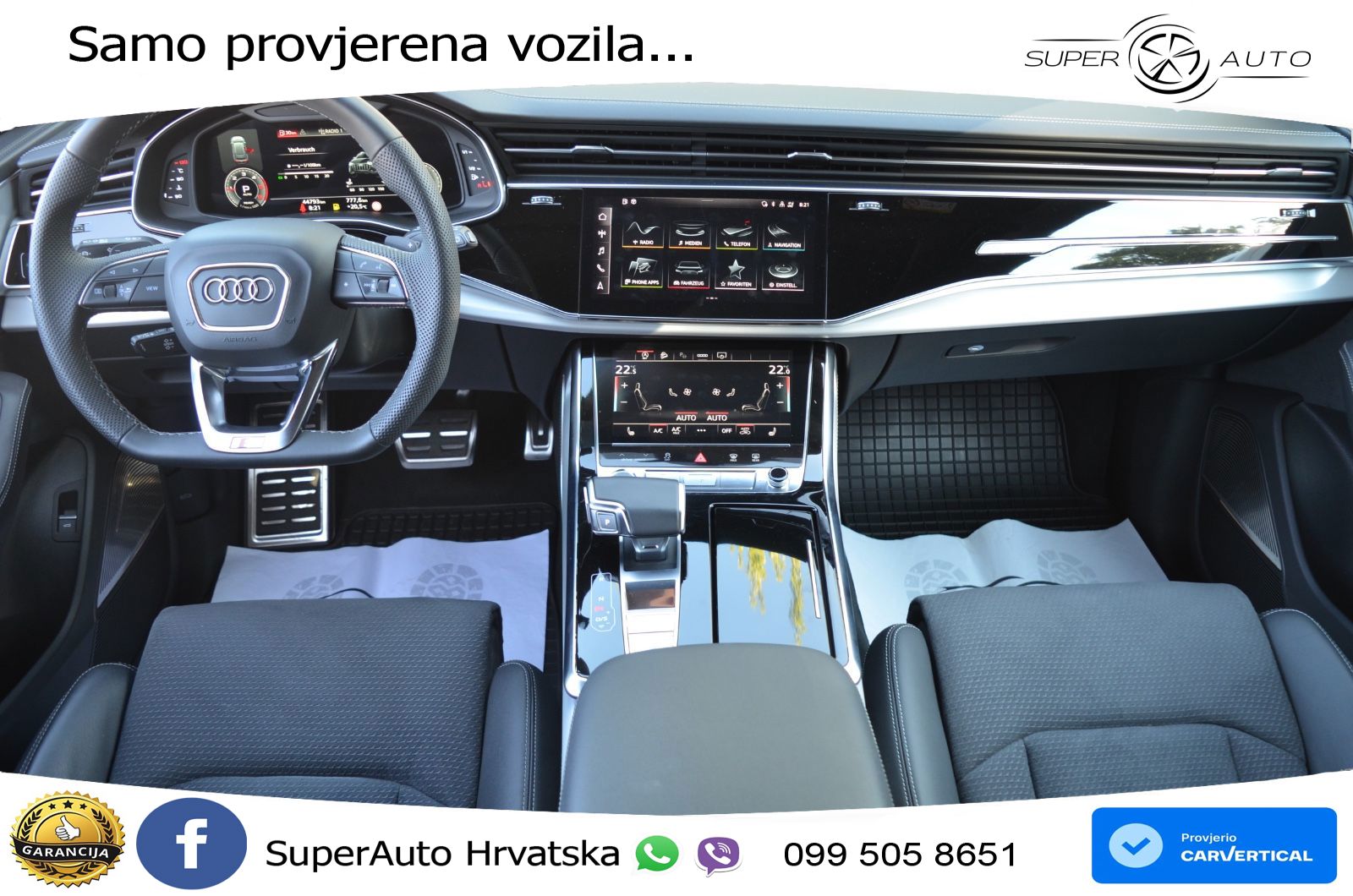 Audi Q8 50 TDI V6 (286 KS) quattro Tiptronic