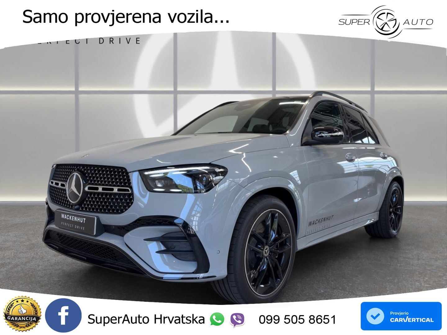 Mercedes GLE 450d (367 KS) EQ Boost 4MATIC 9G-TRONIC AMG LED+GR SJED+ACC