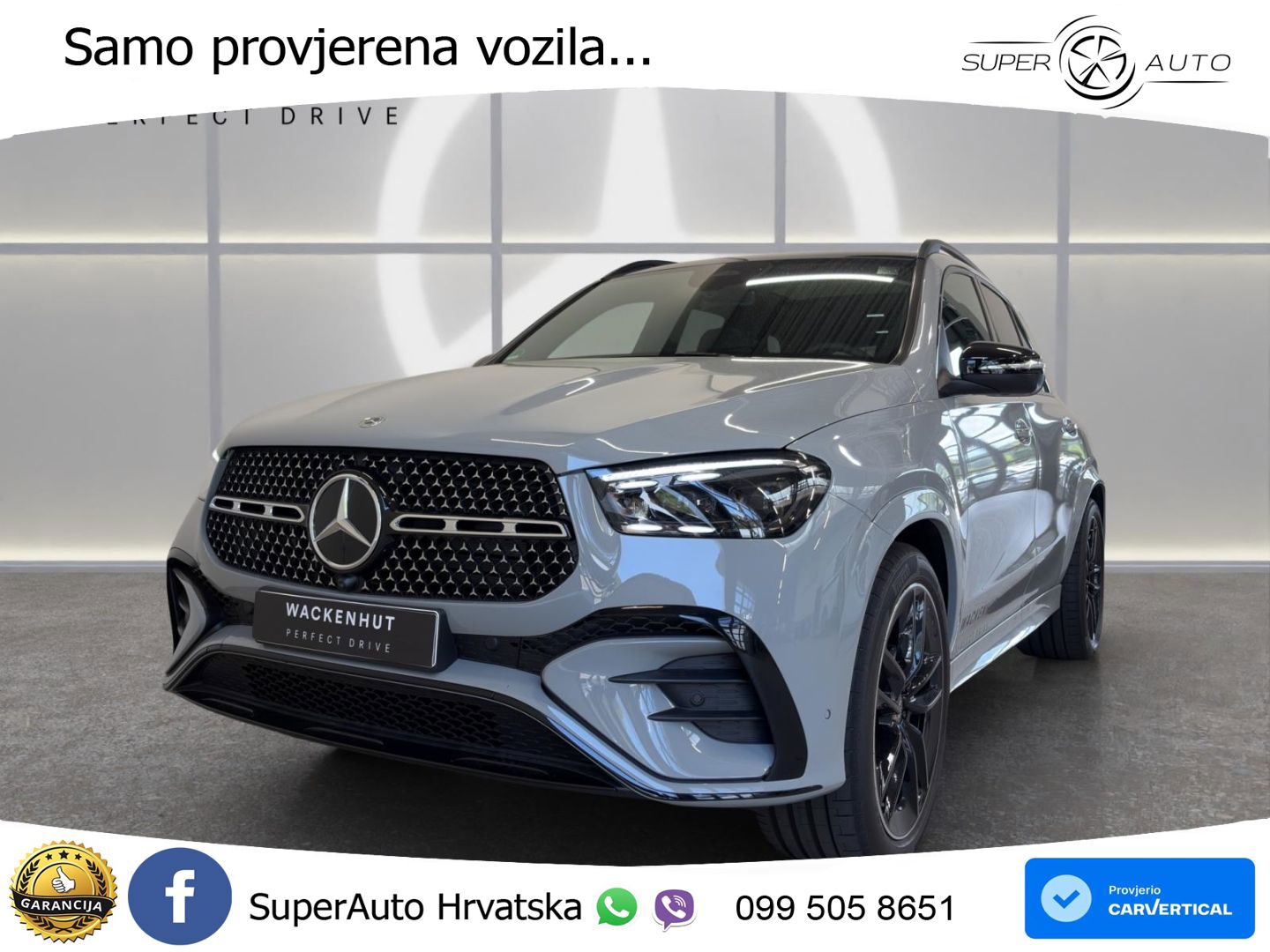 Mercedes GLE 450d (367 KS) EQ Boost 4MATIC 9G-TRONIC AMG LED+GR SJED+ACC