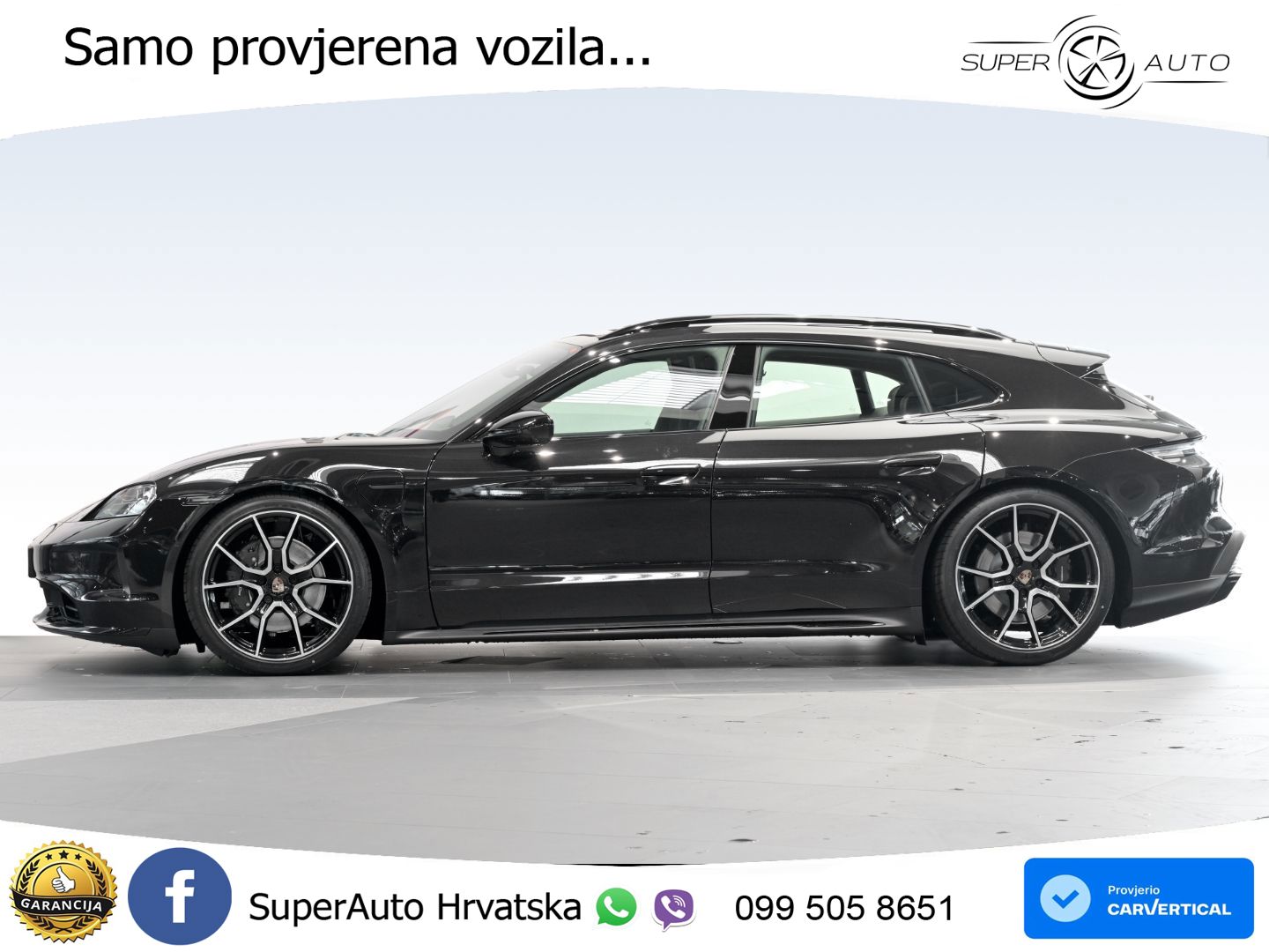 Porsche Taycan Sport Turismo 105 kWh (435 KS)