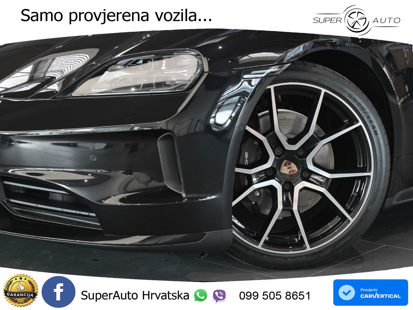 Porsche Taycan Sport Turismo 105 kWh (435 KS)